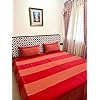 Handloom Cotton Striped Bedsheet