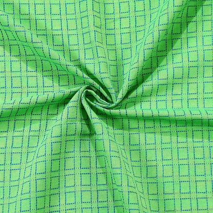 Handloom Cotton Green Box Pillow Covers (Set of 2)