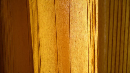 Handloom Cotton Yellow Solid Light Filtering Curtains 9 feet (Set of 2)